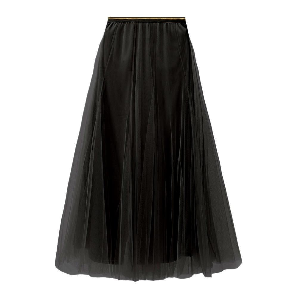 Tulle Layer Skirt in Black