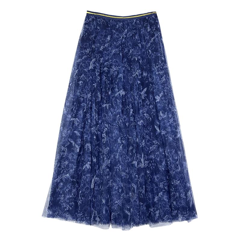 Tulle Layer Skirt | Navy Daisy