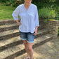 Melly & Co Denim Drawstring Shorts