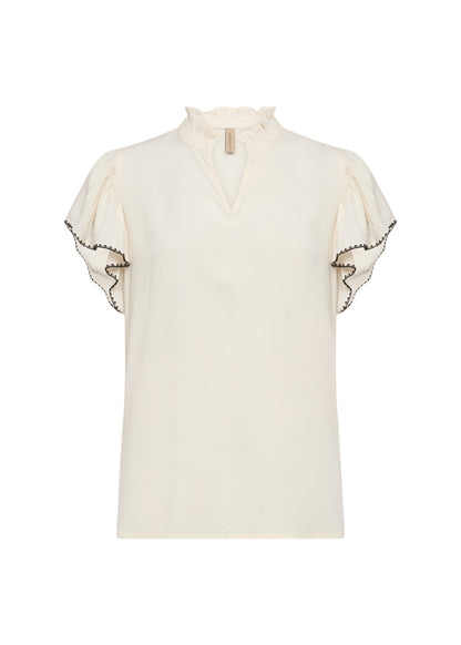 Soya Concept Radia Blouse | Cream