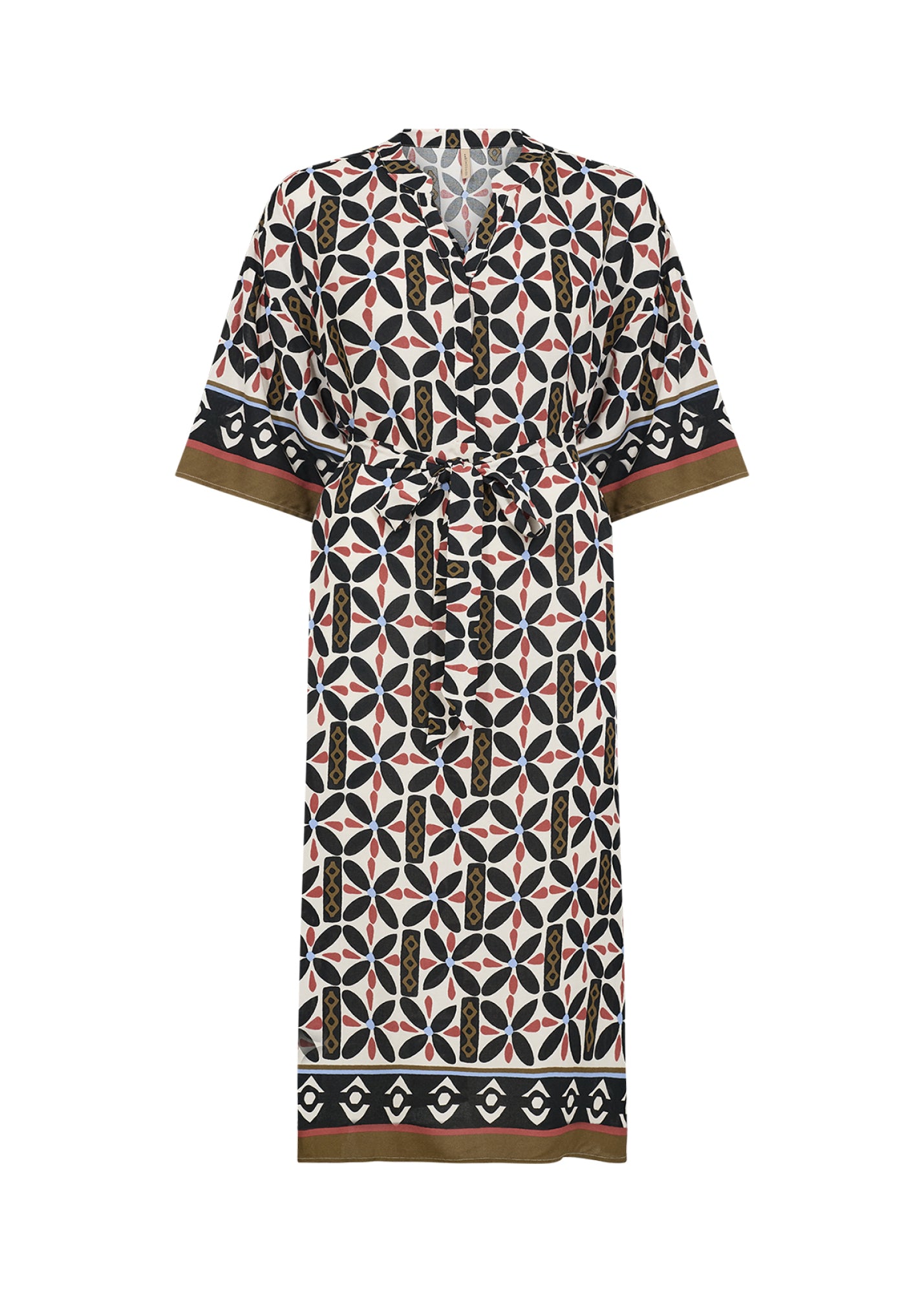 Soya Concept Sandra Dress | Misty Olive Combi