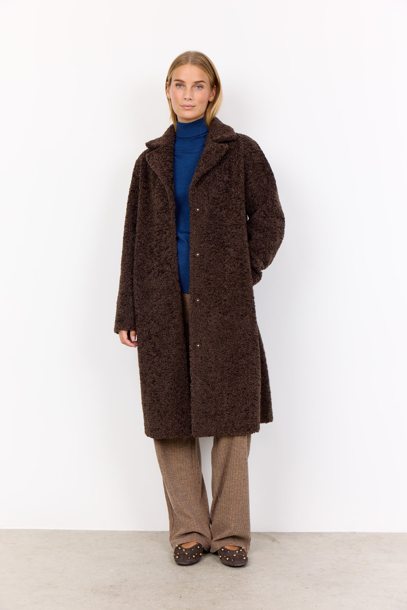 Soya Concept Mukite Coat | Hot Fudge
