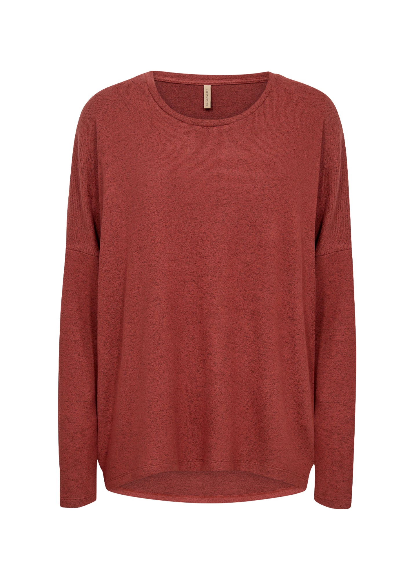 Soya Concept Biara Jumper | Mineral Red Melange