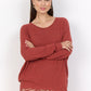 Soya Concept Biara Jumper | Mineral Red Melange