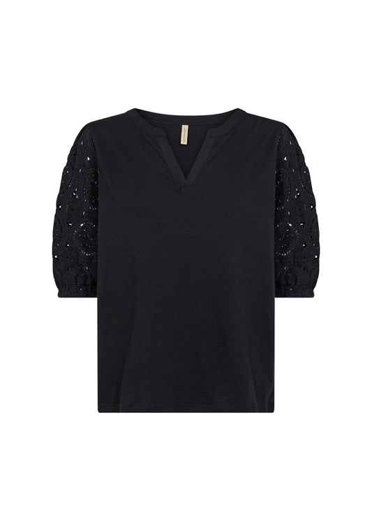 Soya Concept Shena T-Shirt | Black