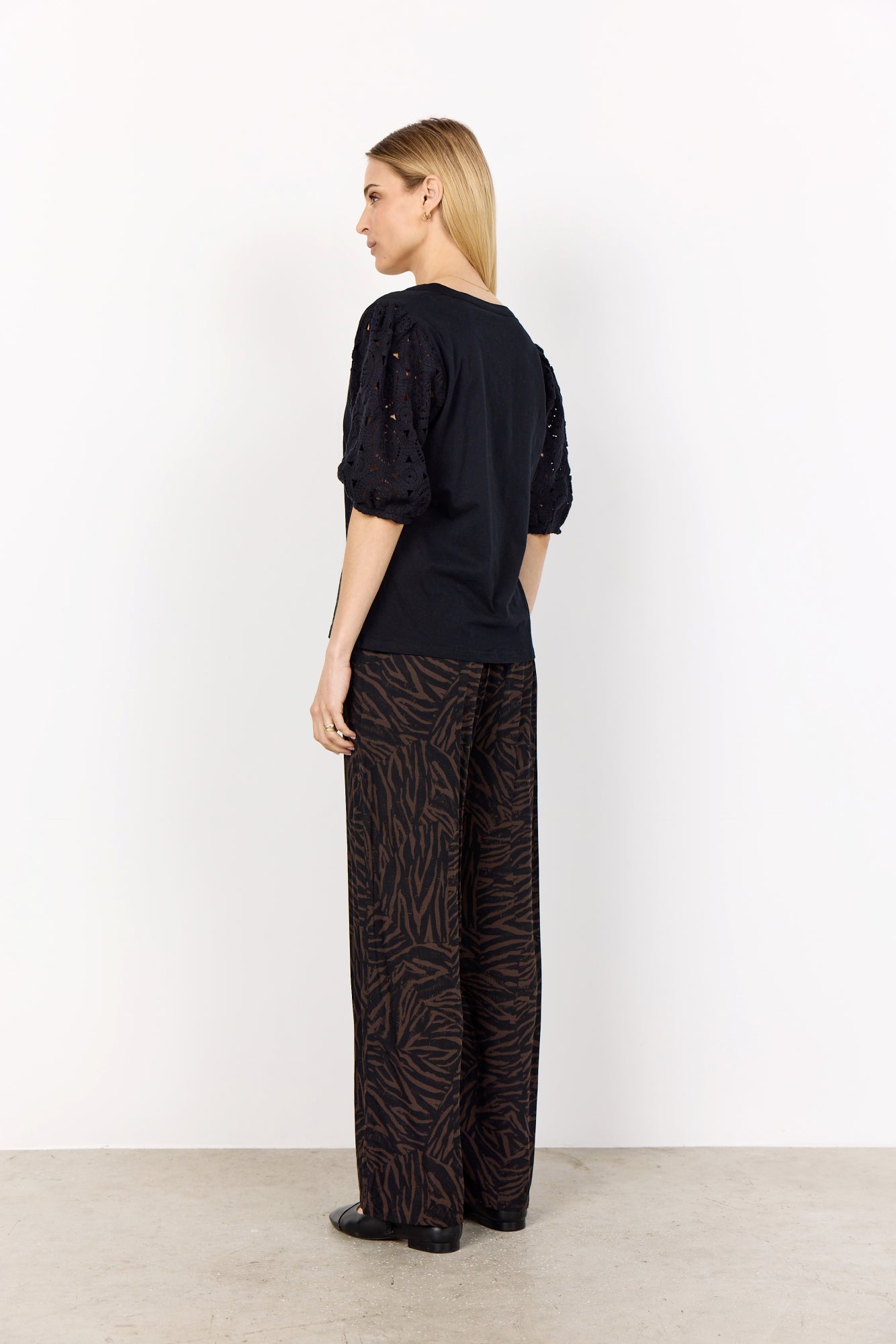 Soya Concept Shena T-Shirt | Black