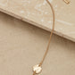 Envy long black, gold and pearl beaded necklace