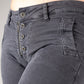 Melly & Co 4 Button Jeans | Charcoal