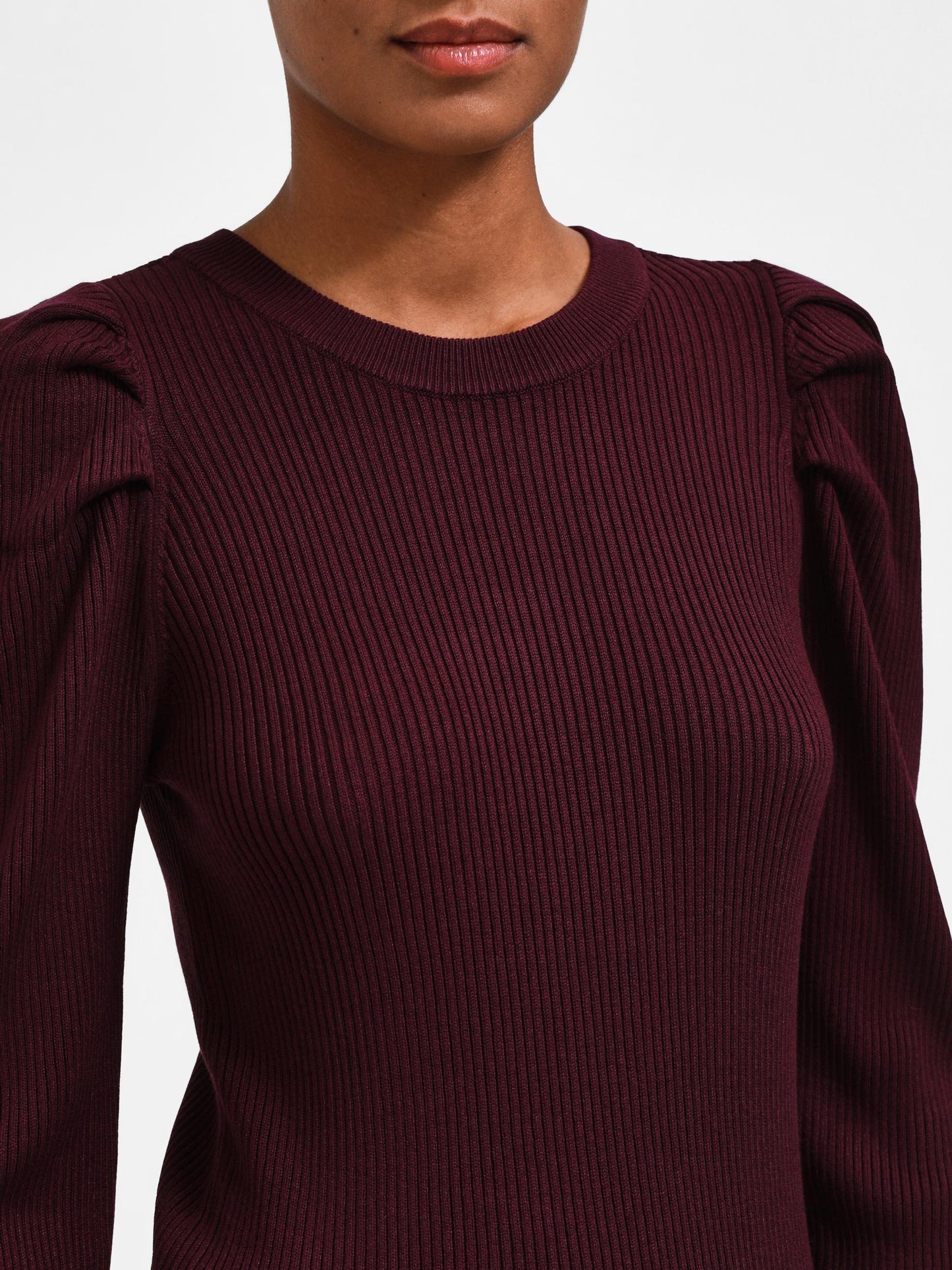 Isla Long Sleeve Knit | Potent Purple