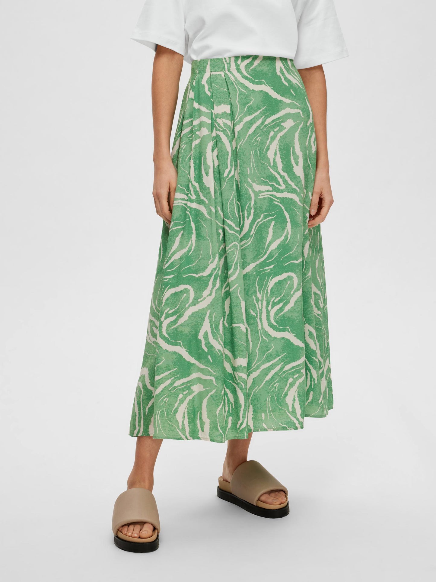 Sirine Ankle Skirt | Absinthe Green