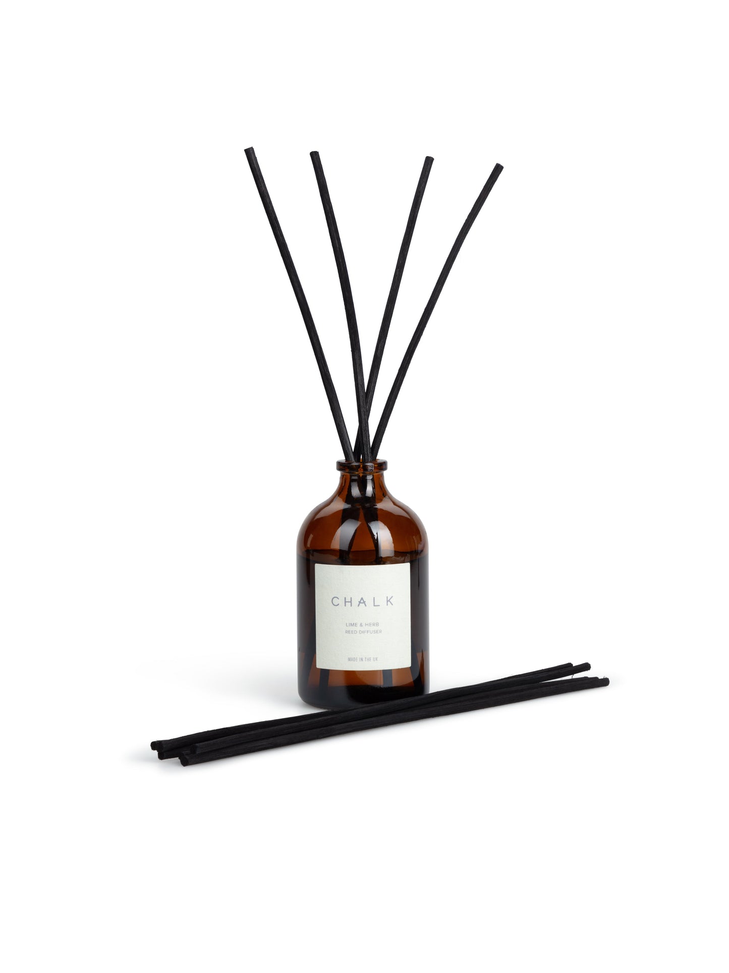 Amber Glass Diffuser | Lime & Herb | 100ml
