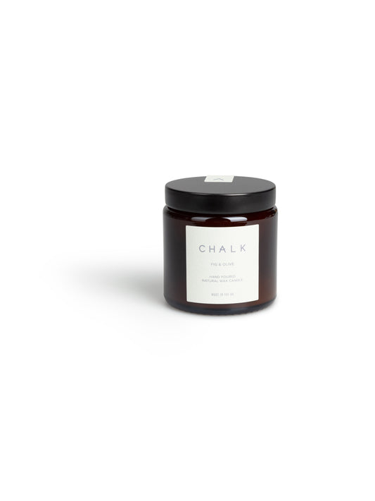 Amber Jar Candle | Fig & Olive | 96g