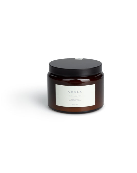 Amber Jar Candle | Black Pomegranate | 410g