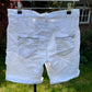 Melly & Co 4 Button Shorts | White