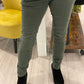 Melly & Co 4 Button Jeans | Khaki
