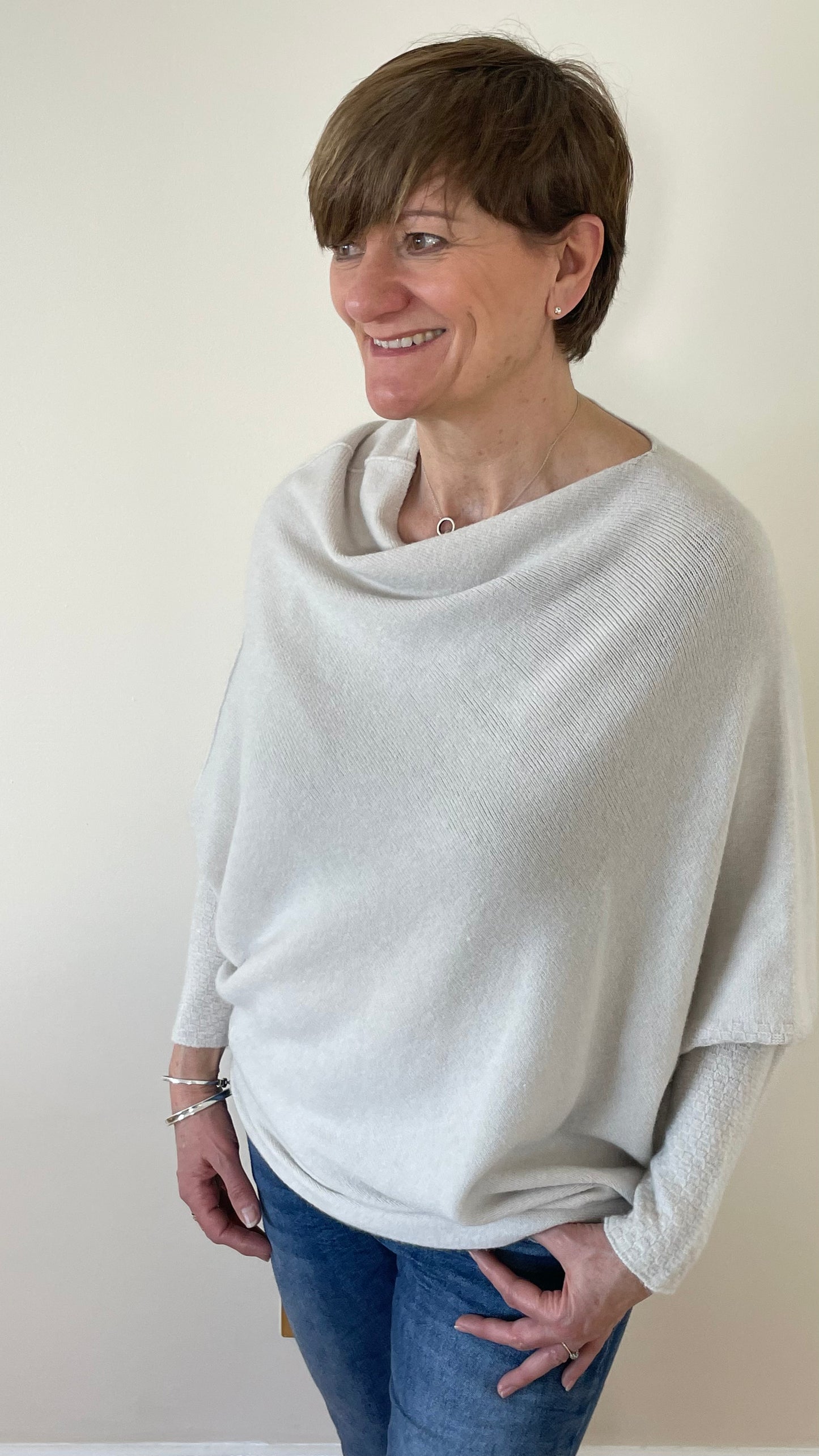 Asymmetric Jumper | Oatmeal