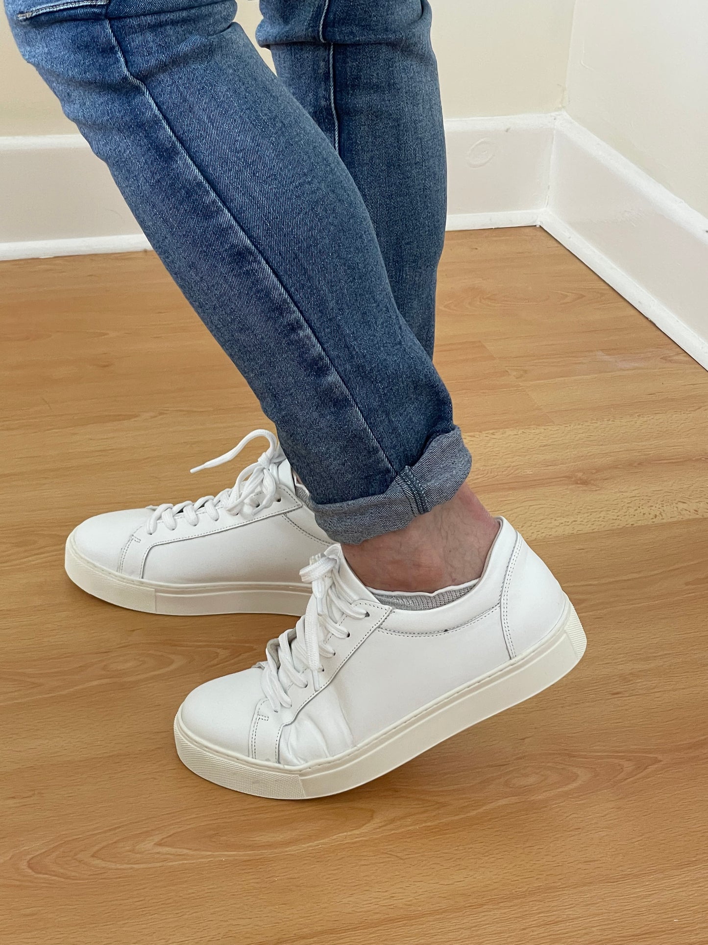 Emma Leather Trainer