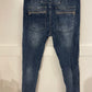 Melly & Co 4 Button Skinny Jeans | Dark Denim
