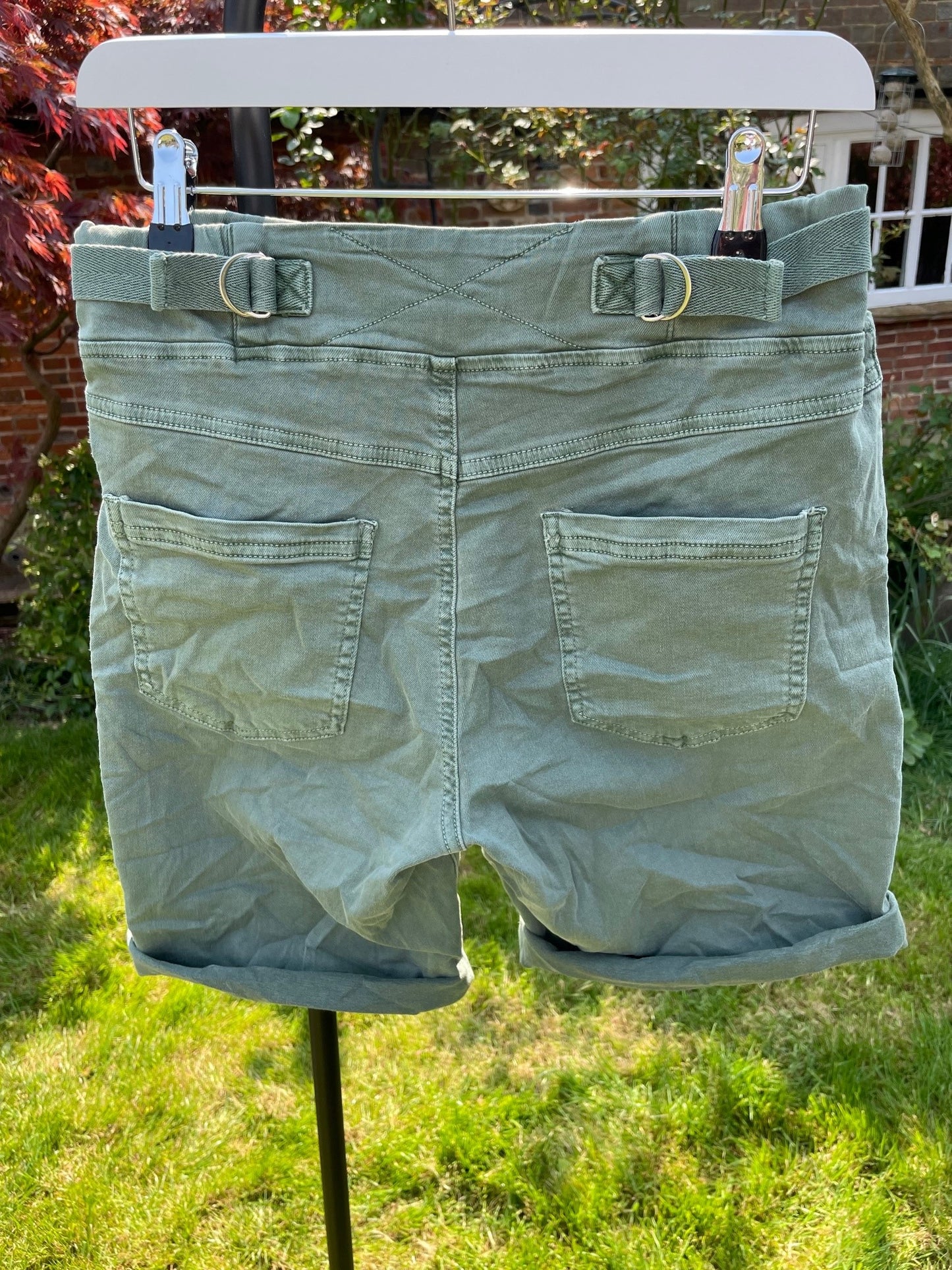 Melly & Co Drawstring Shorts | Khaki